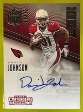 2016 Panini Contenders David Johnson NFL Ink Arizona Cardinals #3 Auto
