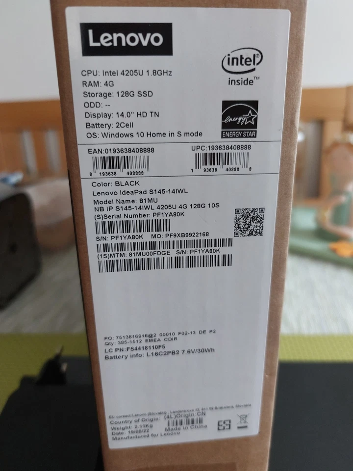 Lenovo Laptop - Bild 4 von 4