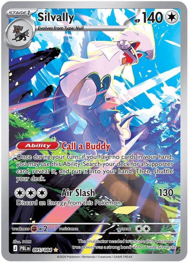 Pokemon Silvally (95/128) Pitch Black NM HOLO