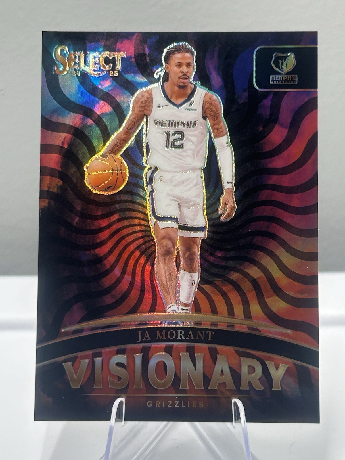 2024-25 Select Ja Morant Visionary Case Hit SSP Grizzlies