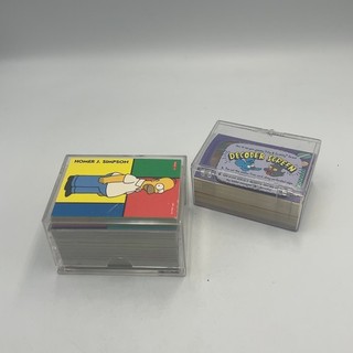 The Simpsons Fleer SkyBox Trading Cards Job Lot w/ Decoder Chase Cards