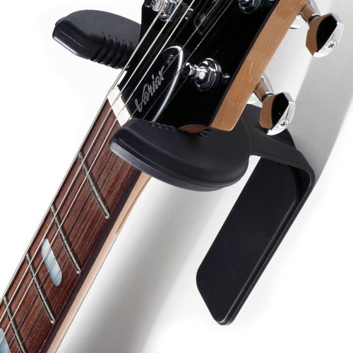 Griff: Professionelle Gitarrenwandhalterung - Stabile Metallkonstruktion, verstellbar... - Bild 7 von 9