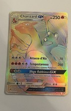 Pokemon Charizard GX 150/147 Hyper Rare Full Art Burning Shadows Ita