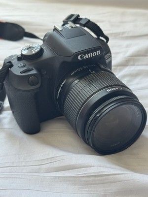 Canon EOS 2000D Digital SLR 24.1MP Black w/ EF-S 18-55mm f/3.5-5.6 Bundle