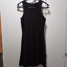 Womens Little Black Dress H&M Size Small Plain Solid Party Cocktail Smart Office