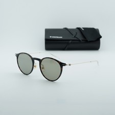 Montblanc MB0097S 007 Havana/Gold/Green 50-21-145 Sunglasses New Authentic