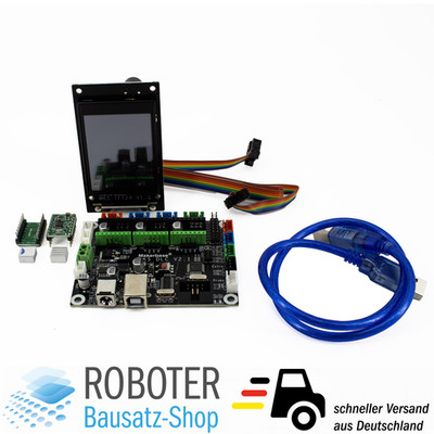 Makerbase MKS DLC+MKS TFT24  Set Für CNC GRBL Plotter Roboter Lasergravier