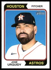 José Urquidy 2023 Topps Heritage #329 Astros MLB READ FREE SHIP AutographDen