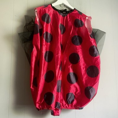 Rubies Lovely Lady Bug Romper Cosplay Halloween Costume ONE SIZE FITS Up To 12