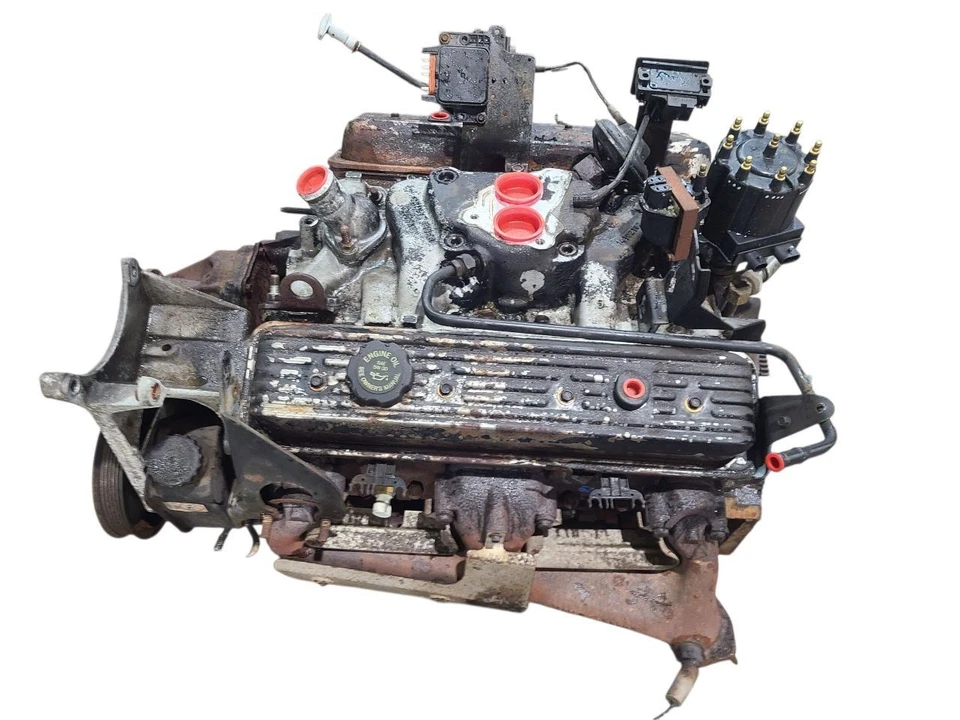 Engine 8-350 5.7L Gasoline VIN K 8th Digit Fits 87-96 CHEVROLET 30 VAN 651619 Foto 4 de 4