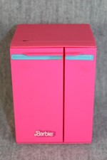 BARBIE MATTEL Doll Vintage 1980s Italy Furniture Pink Fridge Refrigerator Box