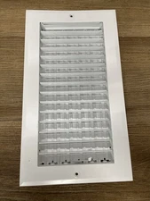 ProSelect PSAASW12U 12 x 6 in. Residential Adjustable Face Register - White