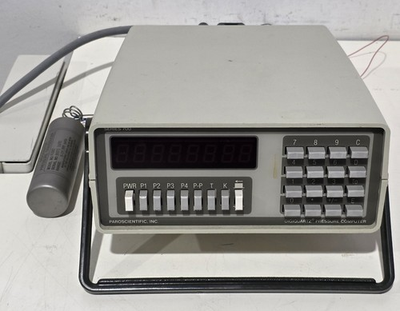 #ad #ad Paroscientific Series 700 Digiquartz Pressure Computer amp; 410KT Transducer $825.00