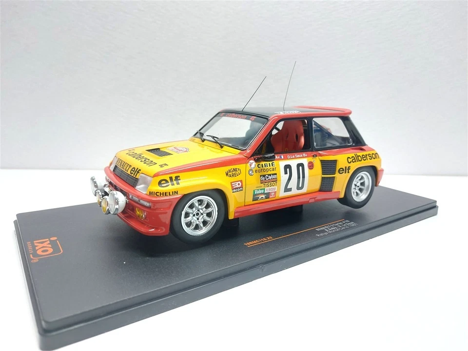 Renault 5 Turbo Calberson Rally Monte-Carlo 1981 #20 Saby - 1/18 IXO - Immagine 3 di 4
