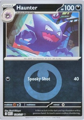 Haunter (Energy Symbol) - Pokemon Reverse Holo Ascended Heroes 124/217 NM