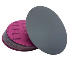 6 Inch 2000 Grit Wet Dry Sandpaper  25 PCS Hook and Loop Sanding Discs