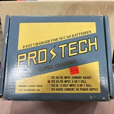 PRO TECH SUPER CHARGER, AC/DC 702 - 6 or 7 Cell Battery Charger New