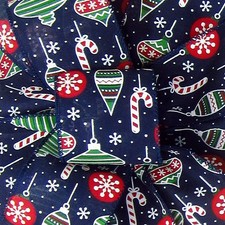 Wired Snowflakes Ornaments Navy Blue Christmas Ribbon - 2.5in x 10Yards