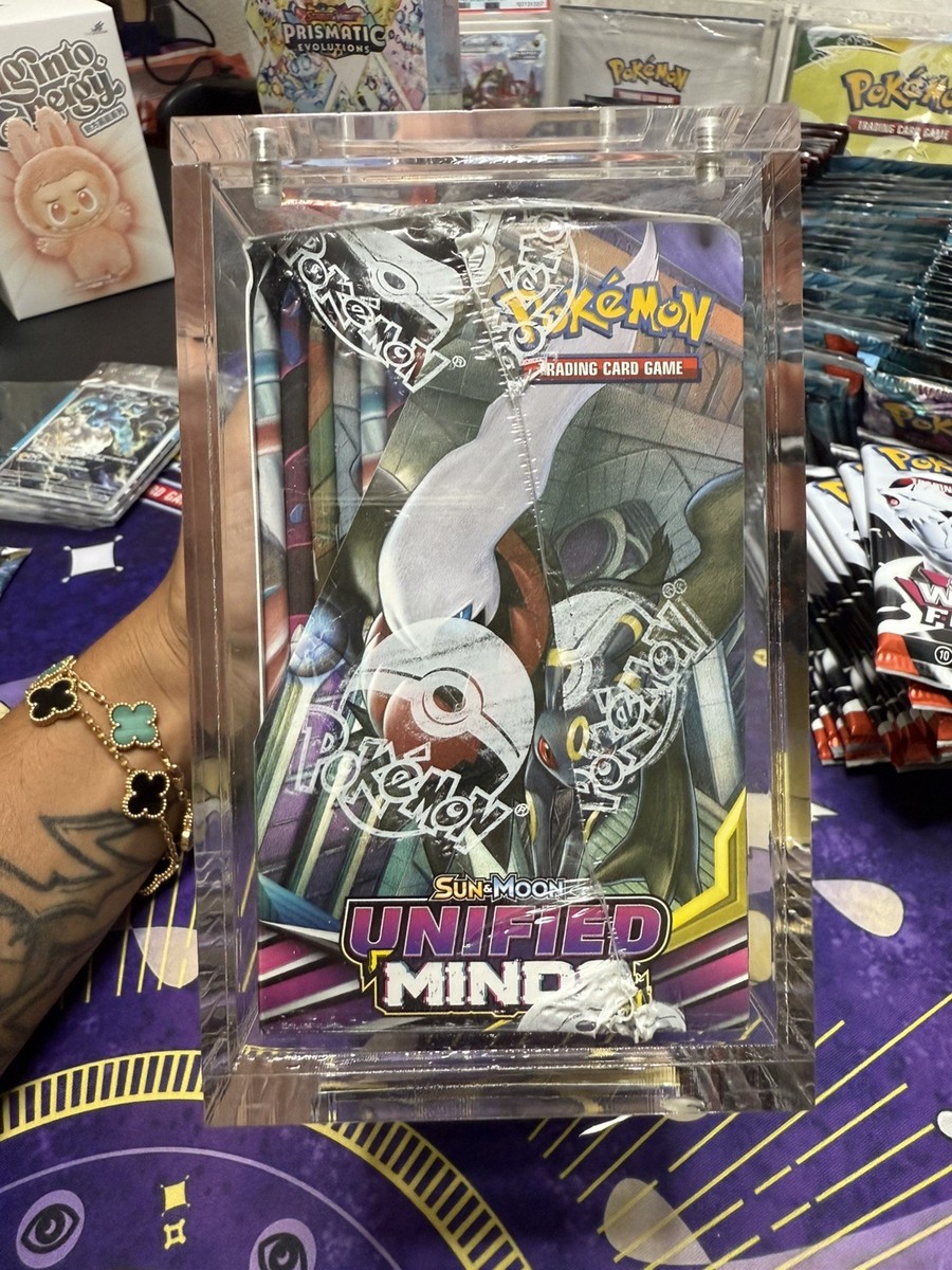 ポケモンカードゲーム　sun&moon UNIFIED MINDS 未開封box Pokemon Sun & Moon Unified Minds Booster 6-Box Case | Steel