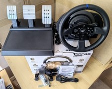 Thrustmaster T300 RS GT Wheel & Pedals: rim & pedals perfect, wheelbase used