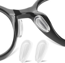 Glasses Nose Pads, anti Slip Eyeglass Nose Pad 3.2Mm Heightened Airbag Cushions,