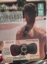 FlexWorks Wireless Massager 3 Pack, 6 Modes, Muscle Stimulation  Pain Relief