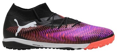 PUMA Future Pro 8 Cage Unlimited 108366-01 Black/Purple/Red Soccer Sneakers