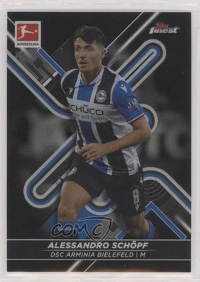 2021 Topps Finest Bundesliga Black Refractor 62/199 Alessandro Schopf Schöpf g1z