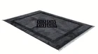 160x230cm Charcoal Rugs With Non Slip Rubber Backing