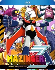 Mazinger Z TV Series, Volume 2 (Blu-ray, 2023, Discotek, 4-Disc set) w/slip, NEW