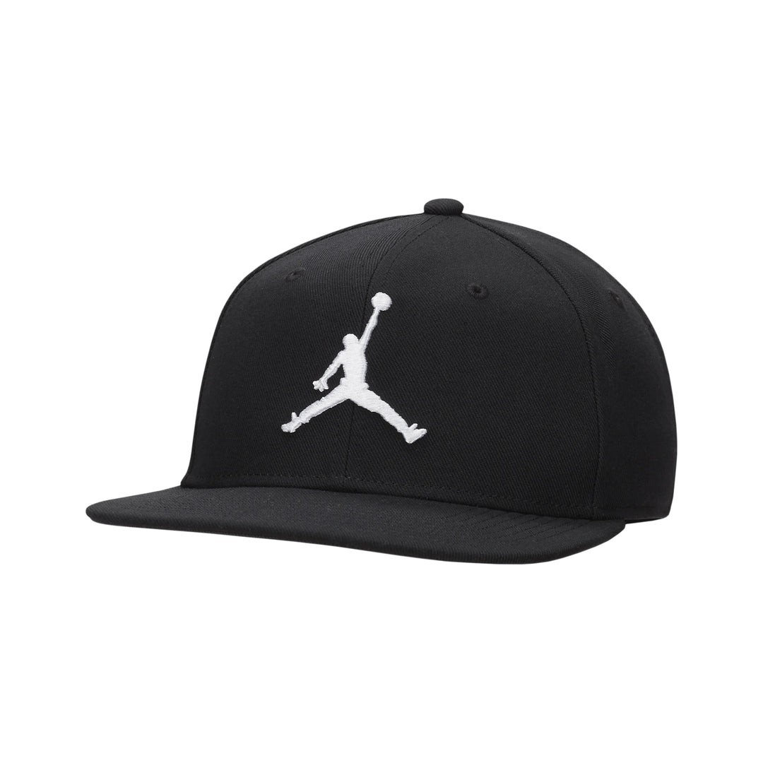 NEW Size M/L Jordan Pro Hat Cap Snapback Black White Jumpman Nike