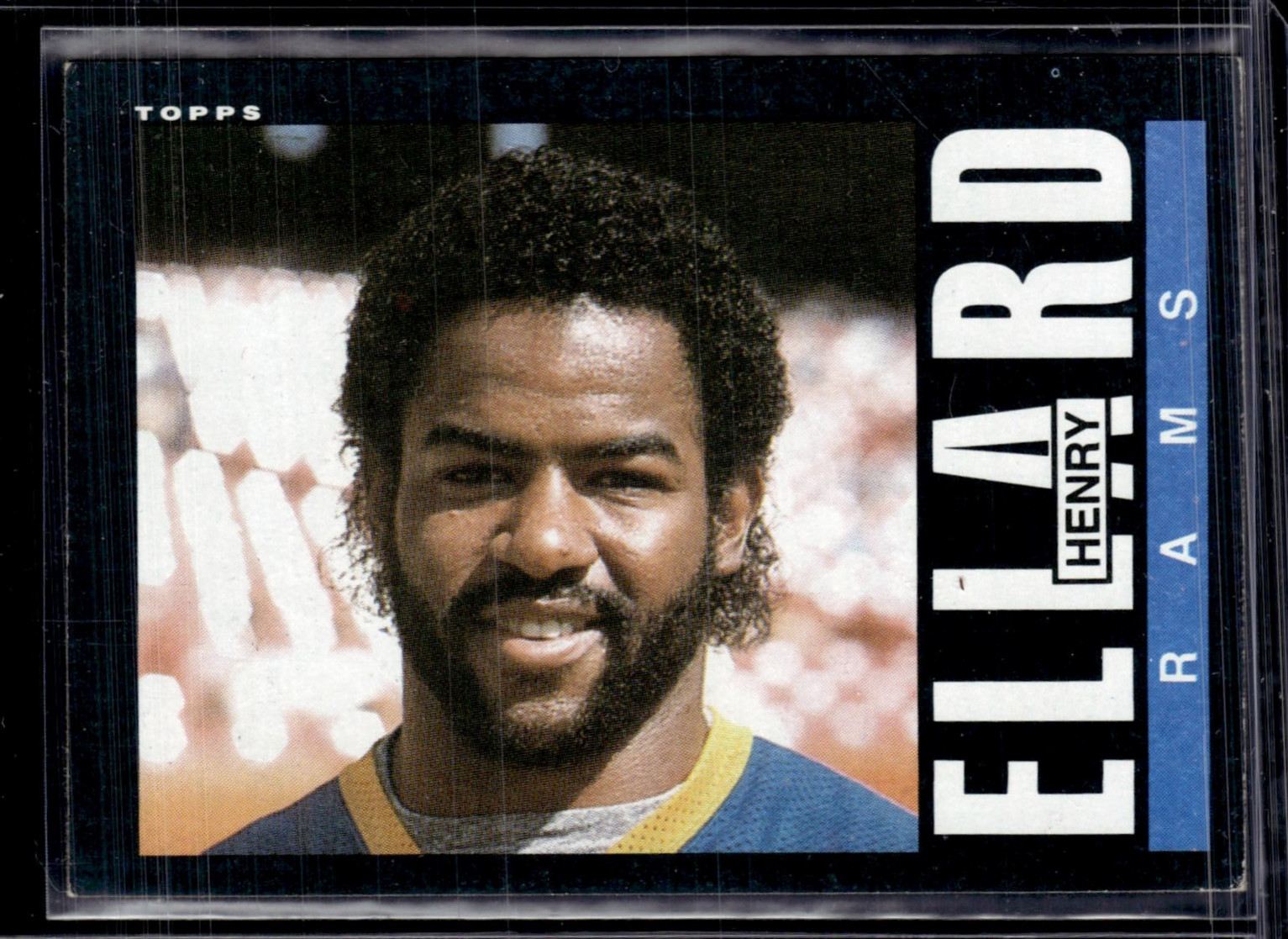 1985 Topps #80 Henry Ellard Rookie RC Los Angeles Rams VG-EX