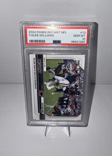 PSA 10 Caleb Williams RC ——2024 Panini Instant Touchdown Run /1510 —— LOW POP
