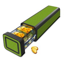 Pill Organizer 1 Time a Day, Pill Box 7 Day, Weekly Travel Pill Case, Large M...