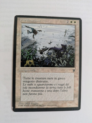 Italian Cleanse Legend MTG Lightly Played Free Shipping with 