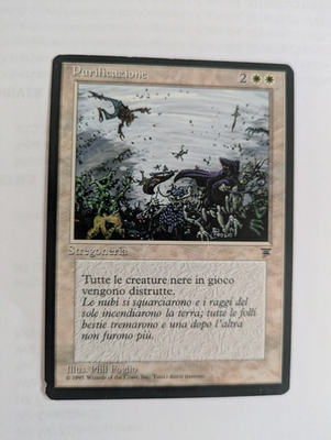 Italian Cleanse Legend MTG Lightly Played Free Shipping with tracking