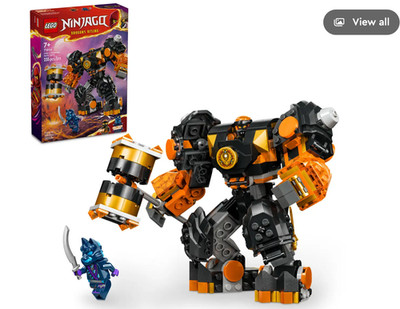 LEGO NINJAGO: Cole's Elemental Earth Mech (71806) NEW & SEALED