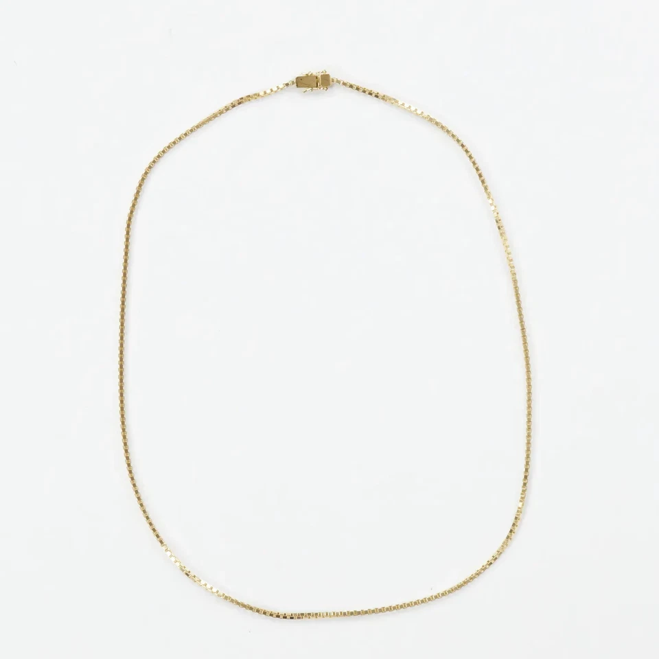 TOM WOOD Mens Fine 925 Ss & 18K Gold 20.5In Square Chain Necklace 20.5in RRP 223 - Image 2 of 4