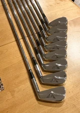 New Old Stock 1982 MacGregor MT Irons Set, 3 thru 10, Stiff, Original Box Sweet!