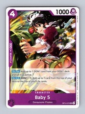 Baby 5 OP14-072 Uncommon The Azure Sea's Seven One Piece Near Mint