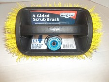 New Unger Lock-On 4-Sided Deck Scrub Brush