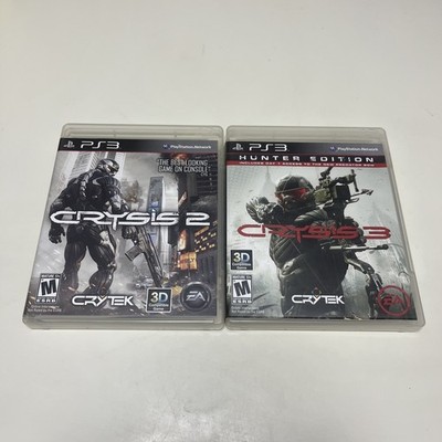 Crysis 2 & Crysis 3 Hunter Edition For Sony PlayStation 3 Complete Fast Shipping