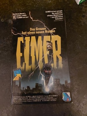 VHS-KASSETTE Elmer Das Grauen hat einen neuen Namen FSK 18