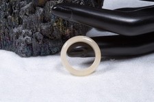 Edelstein Gelber Jade Ring ca. 5,9cm