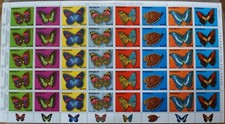 Mariposas Papillones Mariposas Paraguay Arco ** MNH