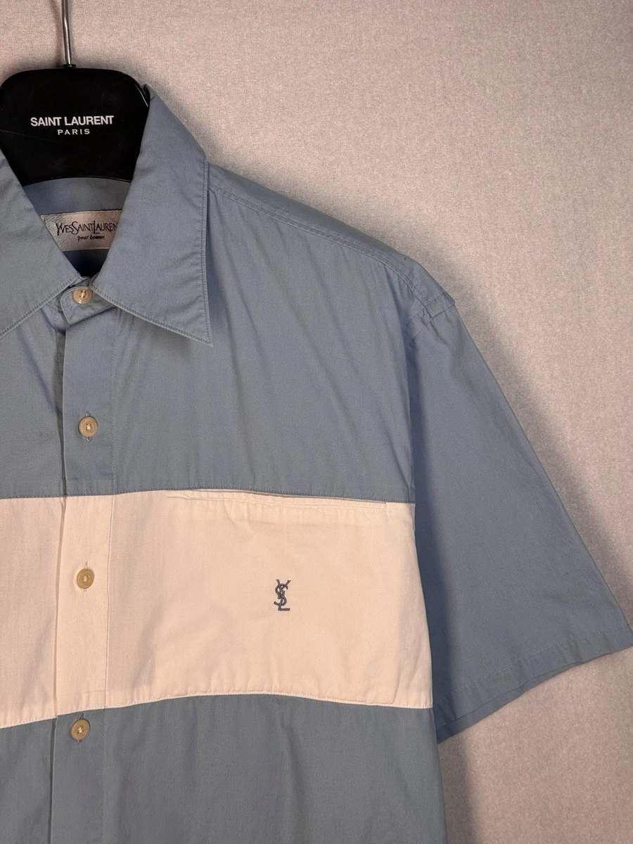 Yves Saint Laurent ラガーシャツ 出品7/10まで ysl logo shirt products for sale | eBay