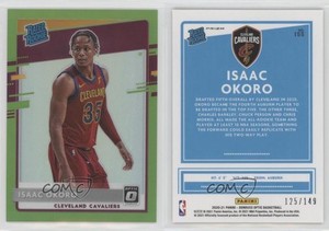 2020 Panini Donruss Optic Rated Lime Green Prizm /149 Isaac Okoro #155 Rookie RC