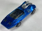 Restored Hot Wheels Redline - 1970 - Peeping Bomb - Blue
