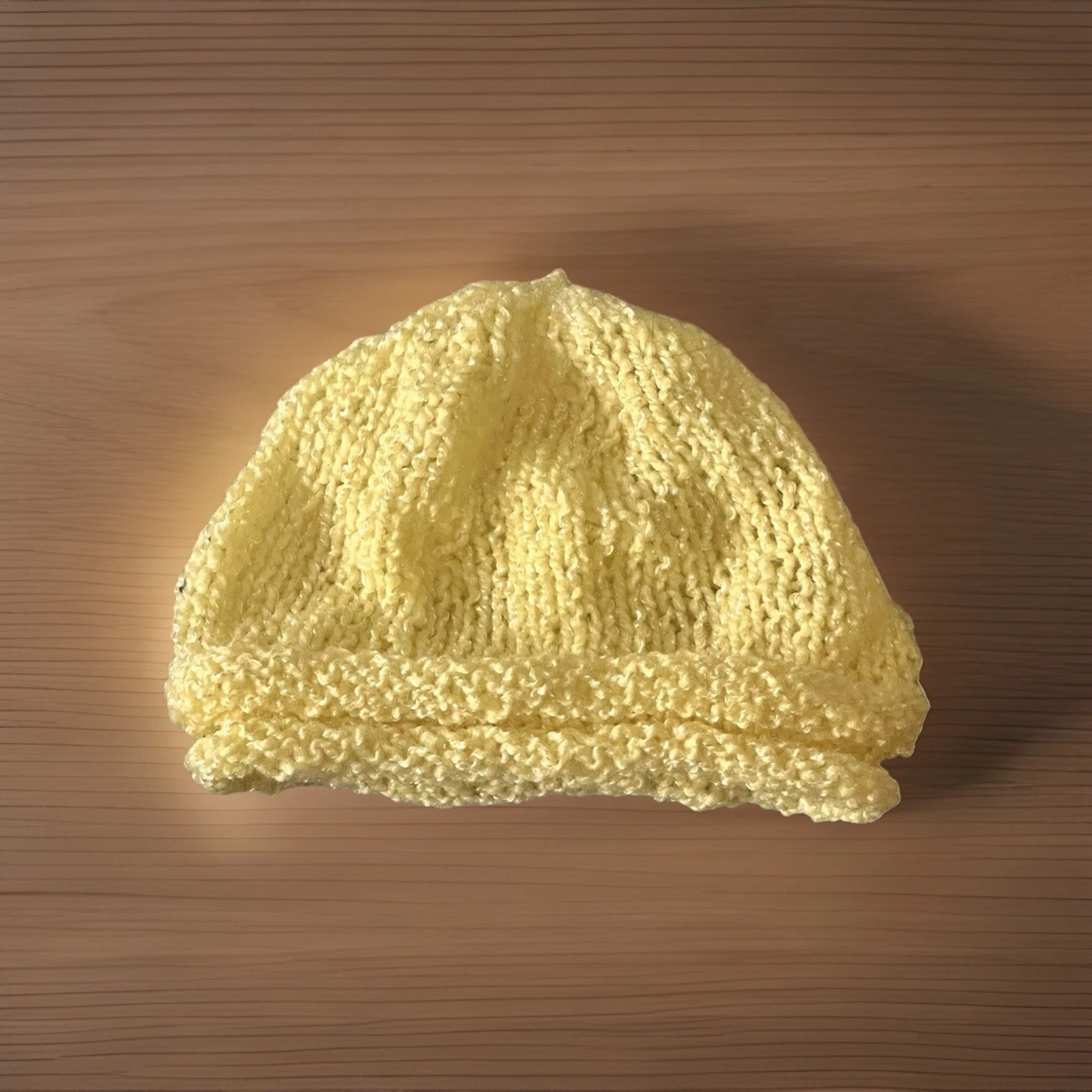 Handmade Knitted Infant XXL Made In USA Beanie