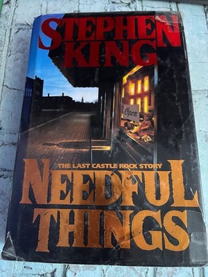 Needful Things by Stephen King (1991 First Edition Hardcover)